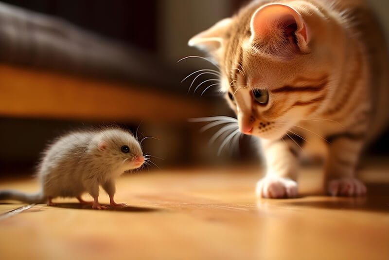 Når katten er ude, danser musene på bordet